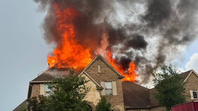 Harris County: Lightning strike may have caused house fire on Antique Cedar Lane