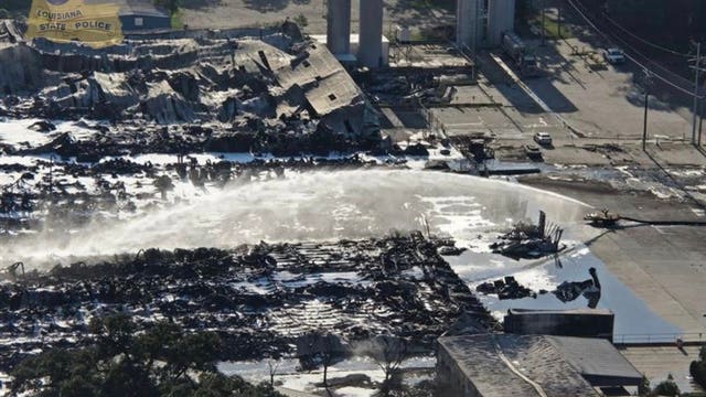 Louisiana explosion: Fire 90% contained at Roseland manufacturing plant; evacuation order stands