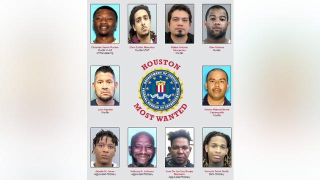 FBI releases first-ever Houston Most Wanted fugitives list, 1 fugitive already apprehended