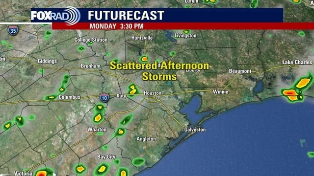 Houston weather forecast: Hot, humid this week with daily rain chances