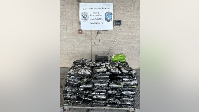 $7.6M worth of meth smuggled in flower shipment seized at Texas border