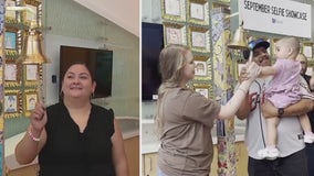 Texas Children's Hospital celebrate two child cancer patients being cancer free