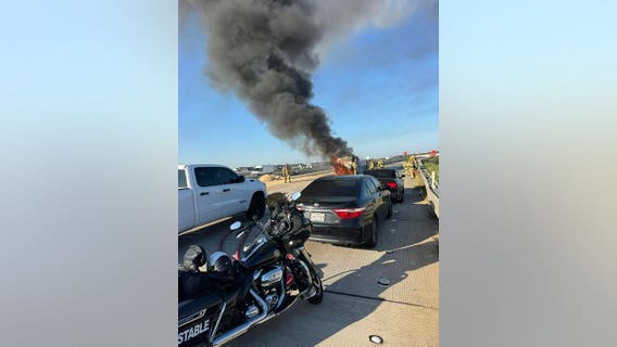 North Harris County: Fiery Grand Parkway crash kills passenger; driver rescued by Good Samaritan