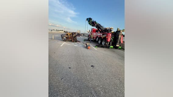 Northwest Harris County: Southbound SH-249 reopens after forklift blocks lanes