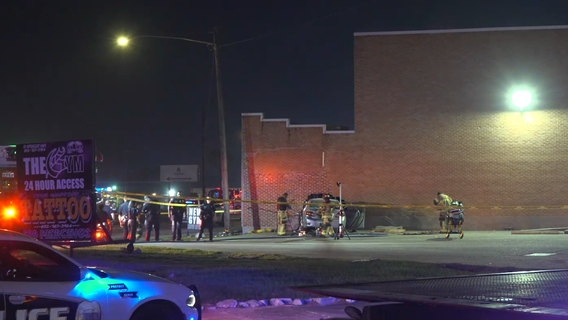 Pasadena driver crashes into building after brief police chase, Life Flight called