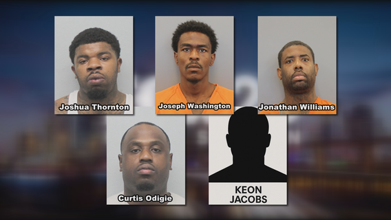5 suspects catch felony jugging charges in Houston undercover stings