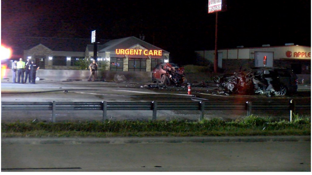Wrong-way driver dies in head-on crash on I-45 in Houston