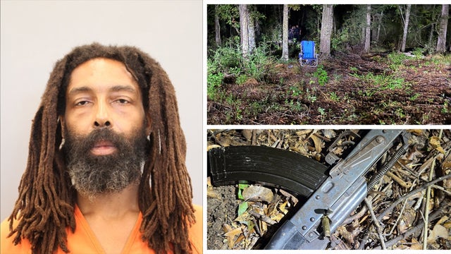 Suspect sat in wait for Harris County deputies with automatic rifle, ammunition: sheriff