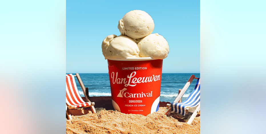 Sunscreen-flavored ice cream: Carnival, Van Leeuwen's new sweet