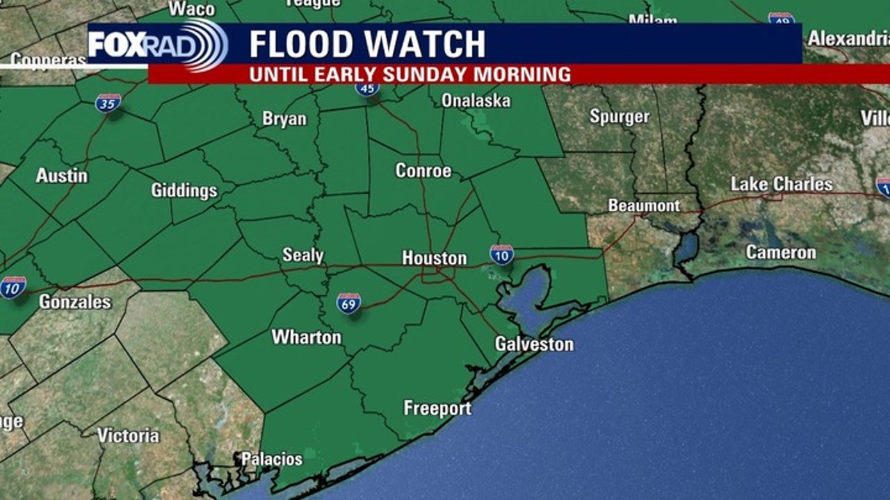 Live radar: Weather timeline for Saturday night storms