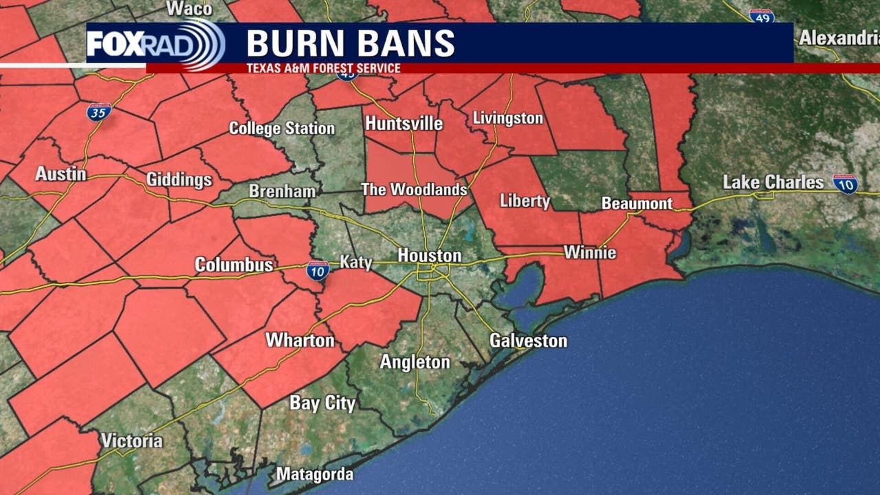 Burn ban in effect for Montgomery, Fort Bend counties