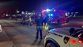 Motorcyclist hospitalized after major crash in northwest Harris County