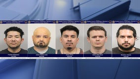 5 charged in undercover solicitation of a minor operation