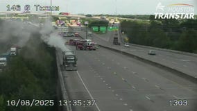 Baytown: SH-146 reopens after hazmat scene involving leaking tanker truck