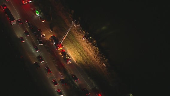 Harris County chase ends in lake crash near US-290 in Waller County; search underway