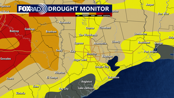 Drought conditions worsen in Southeast Texas, weekend rain to bring relief