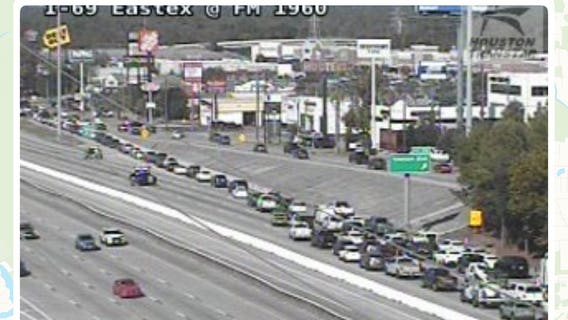 Humble: Northbound Eastex Freeway was closed off due to fatal wrong-way crash, officials say