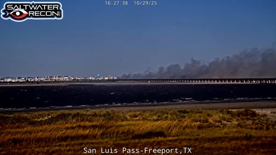 San Luis Bridge fire mostly contained after nearly 90 acres burned