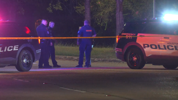 HPD patrol vehicle shot at by pedestrian on Woodforest Boulevard