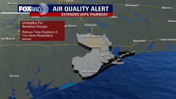 Houston weather: Above average temperatures expected for Thursday