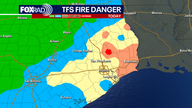 Burn ban in effect for Liberty County due to drought conditions