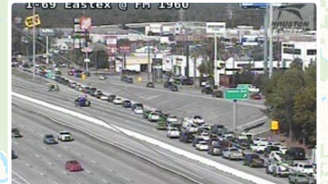 Humble: Northbound Eastex Freeway was closed off due to fatal wrong-way crash, officials say