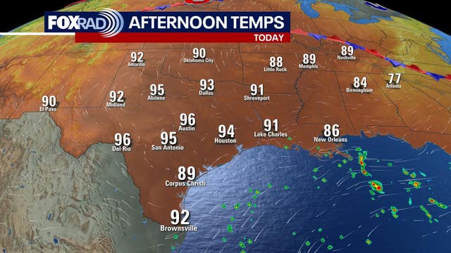 Houston weather today: Another hot one Thursday; limited rain chances