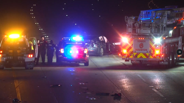 Houston I-10 deadly crash: Two killed after Tesla hits them, vehicle catches fire