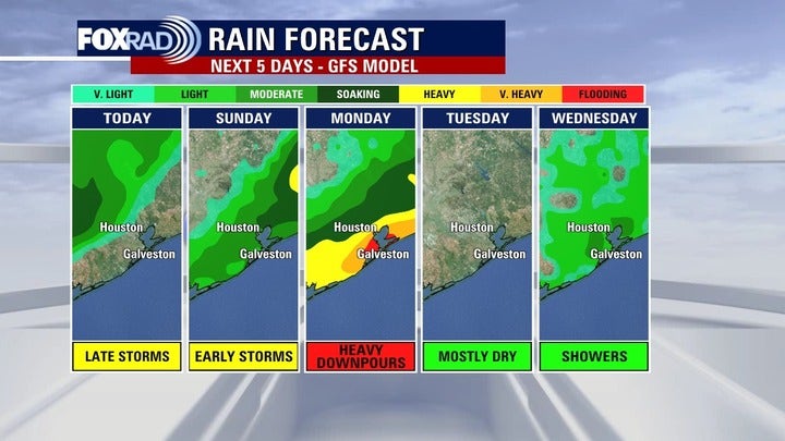 Chilly Sunday following early morning storms