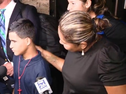 15-year-old Houston teen reunites with family: What was said