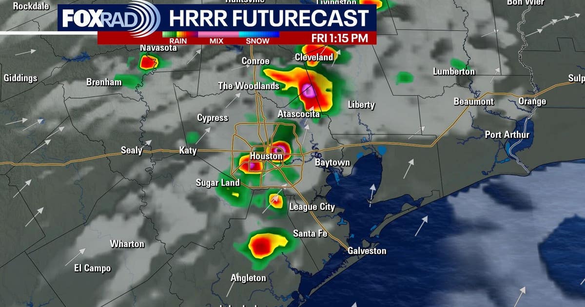 Houston weather: Warm Friday with chance of scattered storms | FOX 26 ...