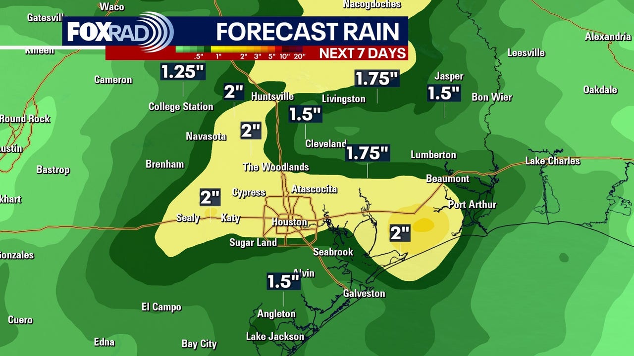 Houston weather: Severe storm threat to begin Thanksgiving holiday week