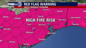 Houston weather: Fire and Freeze Warnings for Southeast Texas