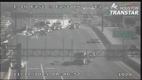 Houston traffic: I-10 East at Dell Dale, all lanes closed due to crash