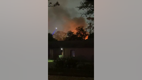 River Oaks fire: Firefighters battling 2-alarm fire on DelMonte Drive