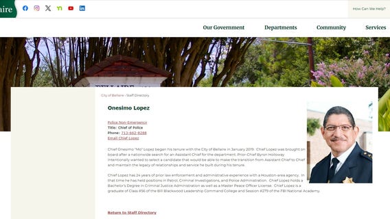 Bellaire Police Chief placed on paid administrative leave