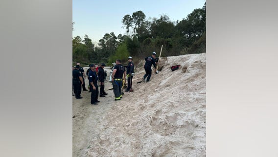 Montgomery County authorities rescue 12-year-old after cave in
