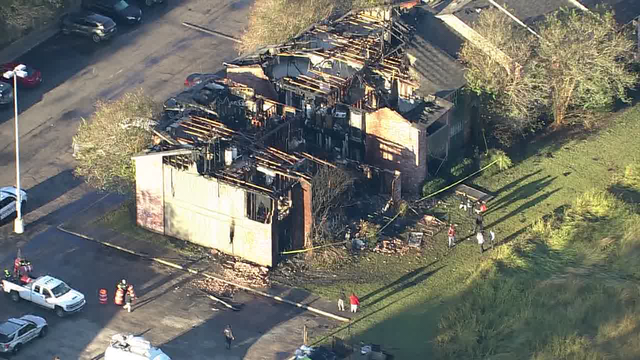 Fire at Wharton apartment complex damages 8 units; 18 displaced, officials say