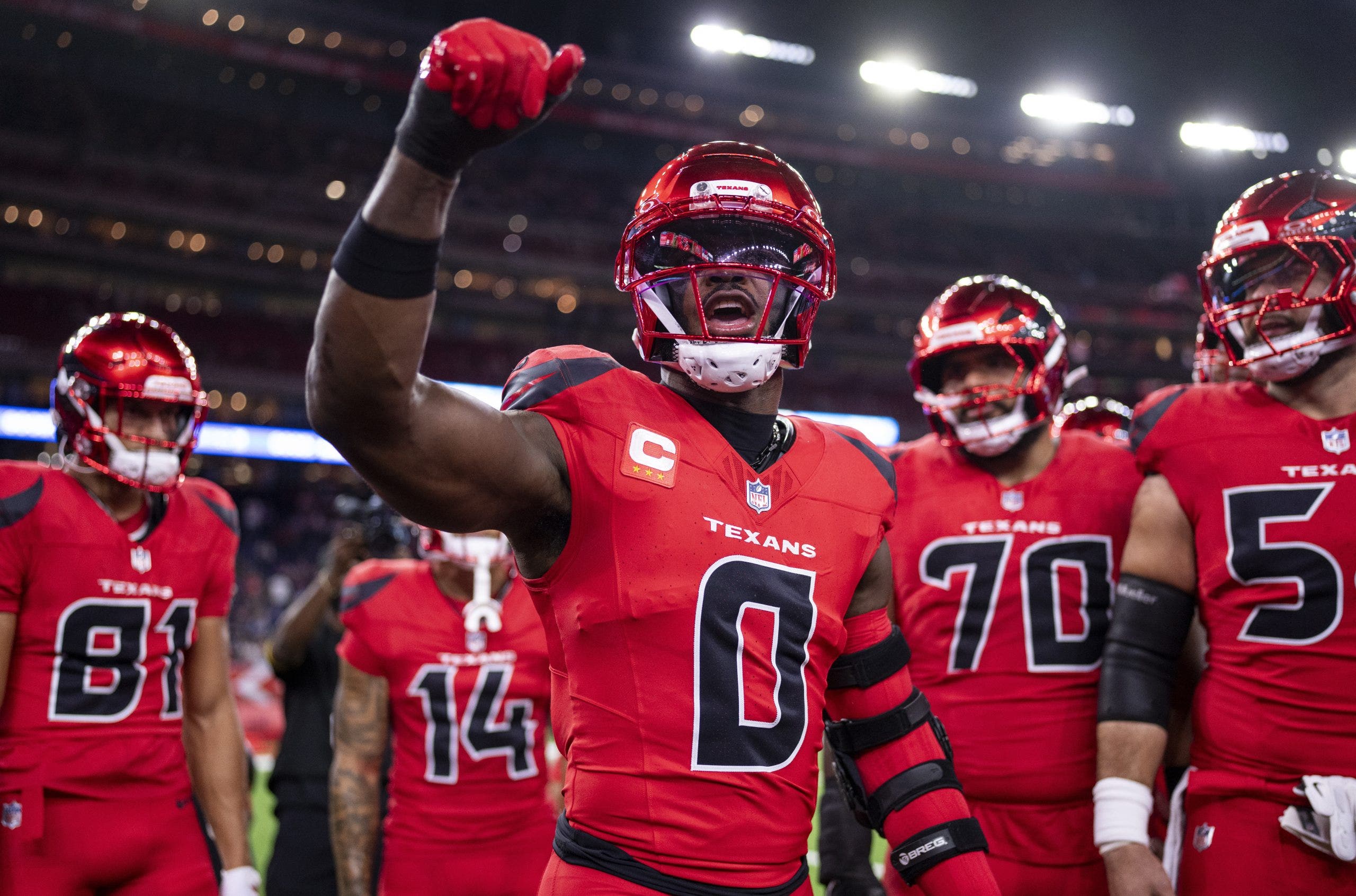 Azeez Al-Shaair named Houston Texans' 2025 Walter Payton NFL Man of the Year Club Winner