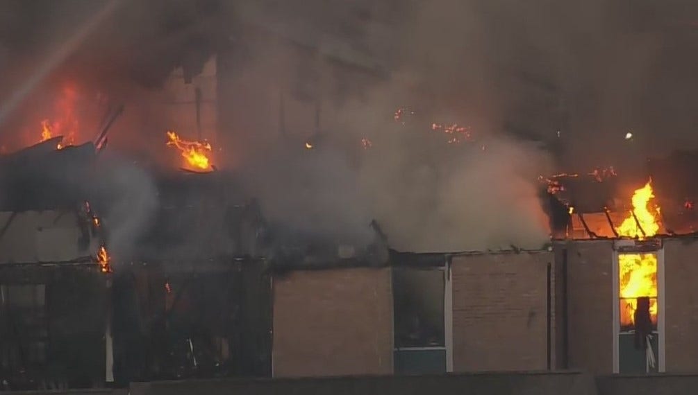 Woman dead, at least 20 apartments damaged in southwest Houston fire, officials say