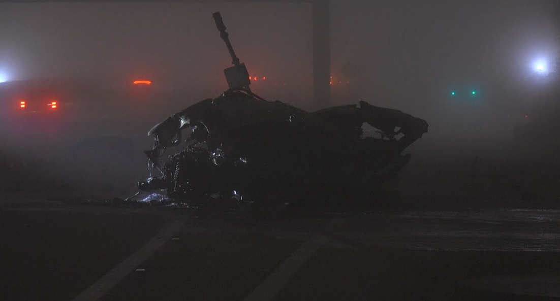 2 dead in fiery crash in Northwest Houston