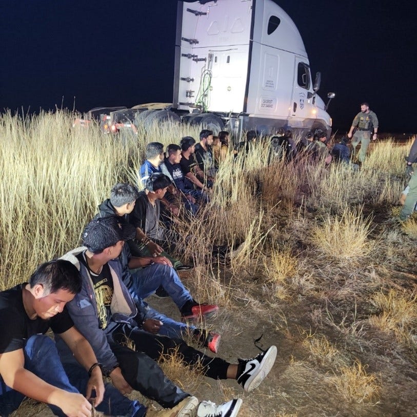 Texas DPS finds 23 undocumented immigrants 'stuffed' in sleeping compartment of semi