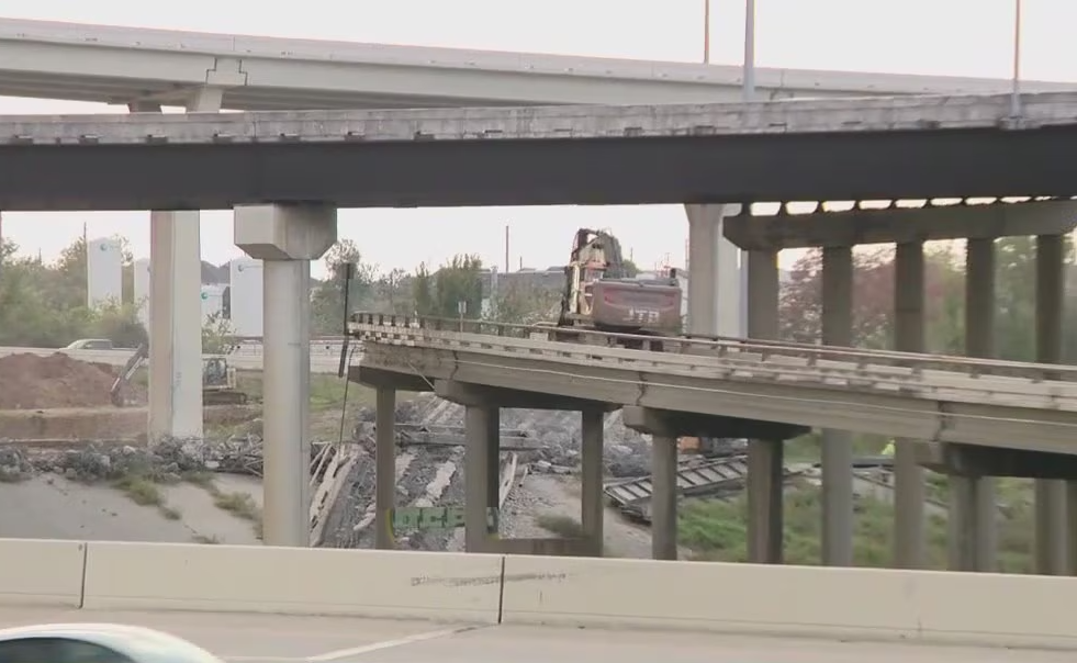 I-10 Katy Freeway westbound lanes reduced in Houston until mid-2026