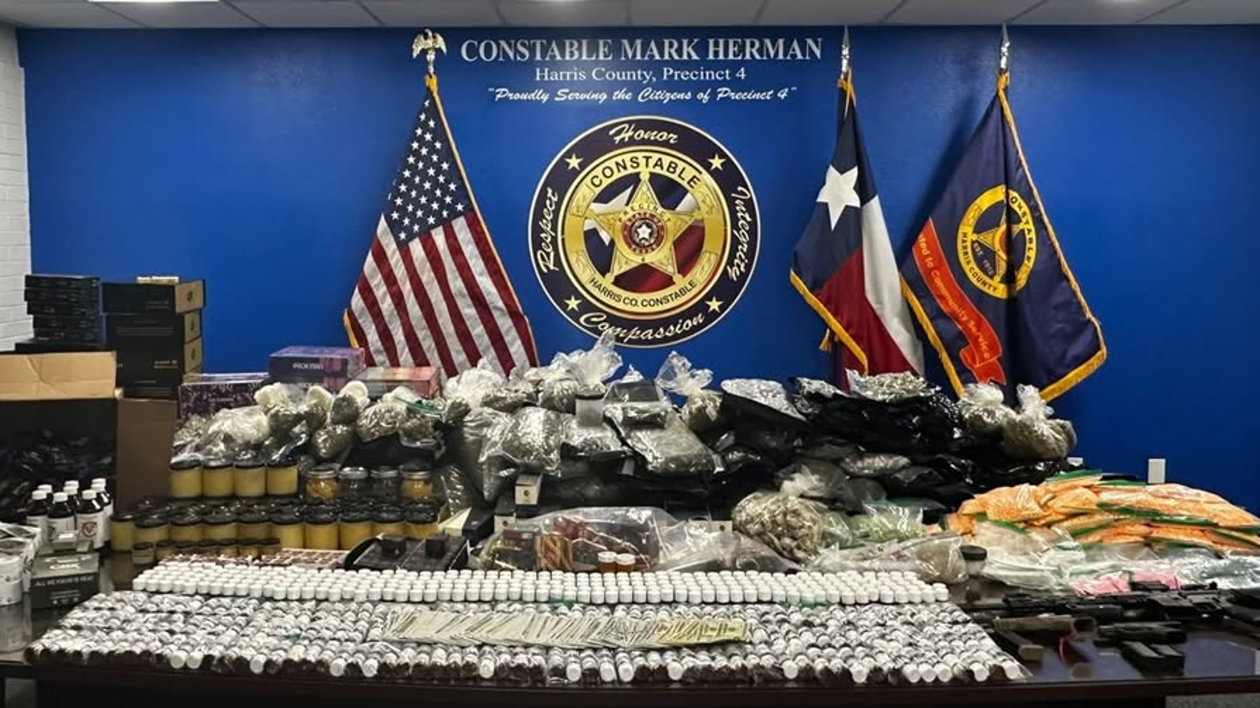 277 pounds of illegal drugs found during search at Spring 'trap house'