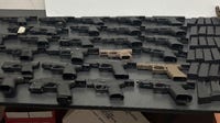 30 handguns seized from truck spare tire at Texas border crossing