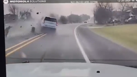 Tired driver crashed into 18-wheeler in Trinity County: dashcam video