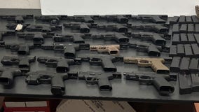 30 handguns seized from truck spare tire at Texas border crossing
