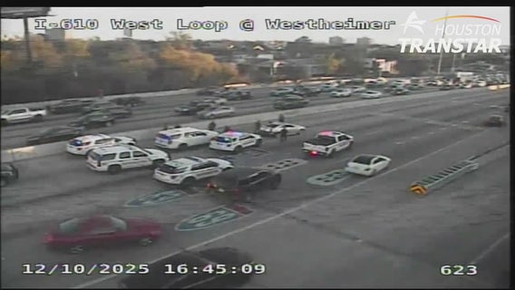 Houston chase: Pursuit for suspect reaches speeds of 100 mph, ends near The Galleria