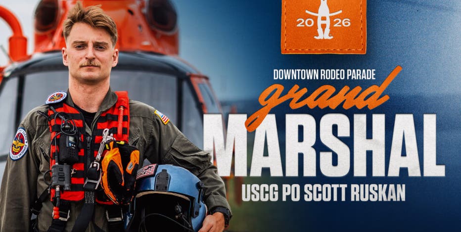 Coast Guard swimmer who rescued 165 children from Texas flooding named Houston Rodeo grand marshal