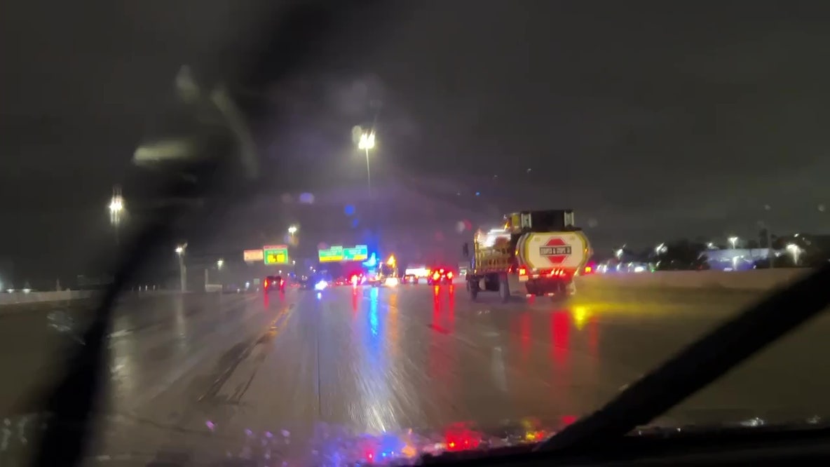 Map: Icy road locations in Houston, across Texas